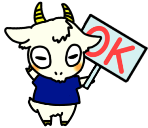 なんかしらんがOK_テニスのゆるかわいいイラストフリー素材を無料配布中｜やぎやぎ拡散計画