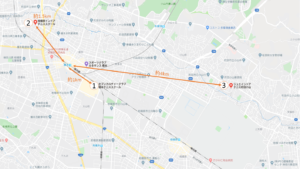 橋本駅からギリチャリ圏内テニススクール